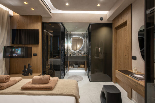 LAPIS NERA LUXURY SEAFRONT VILLAS HERAKLION SOUTH CRETE BEDROOM I_6604
