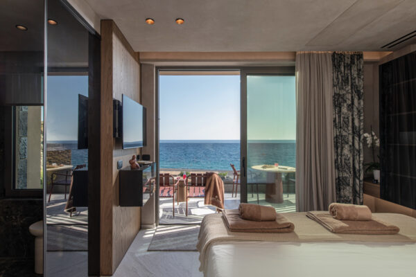 LAPIS NERA LUXURY SEAFRONT VILLAS SOUTH CRETE BEDROOM III_7117
